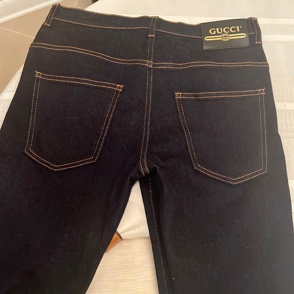 Gucci Other - Gucci Men’s Jeans Brand New size 30 dark blue denim